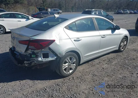 2019 Hyundai Elantra Sel from USA, damaged, VIN 5NPD84LF9KH444615